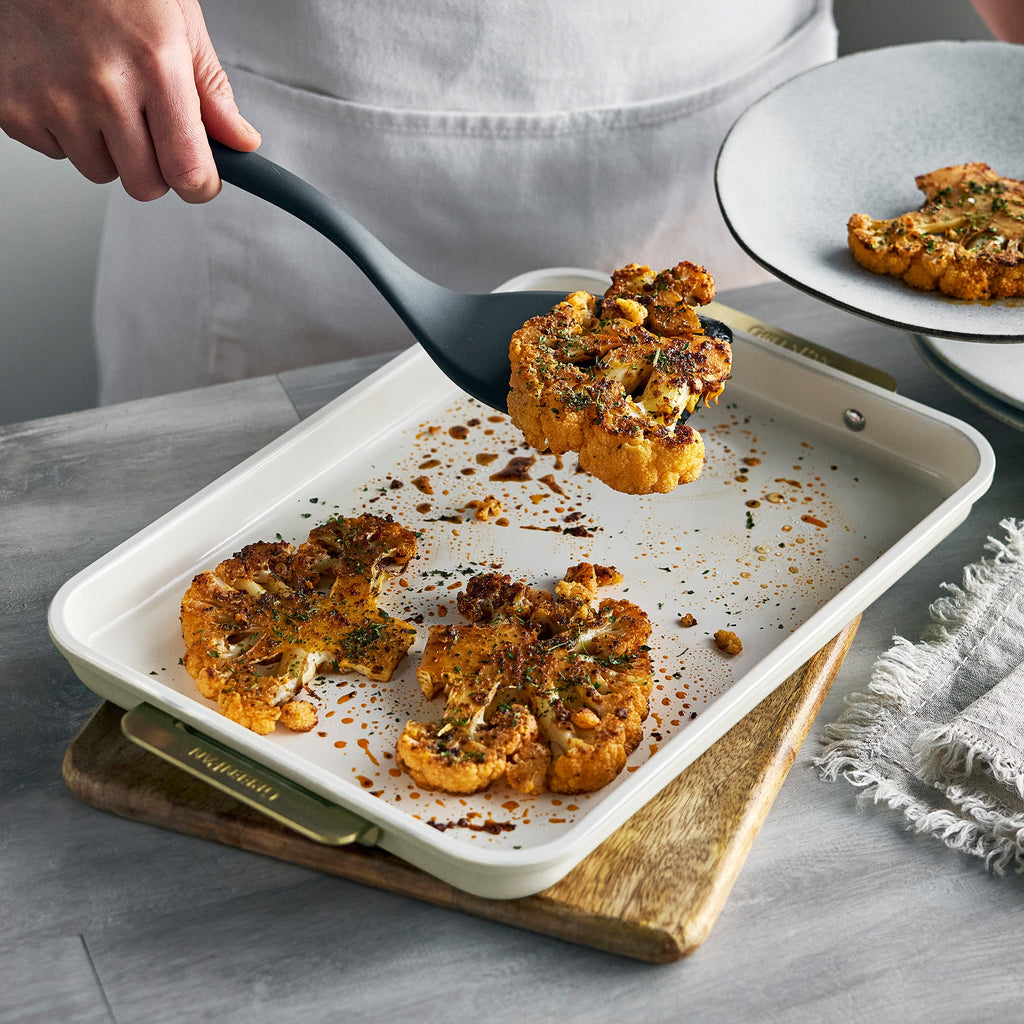 Reserve Bakeware 13" x 9" Quarter Sheet Pan | Cream - Image 5