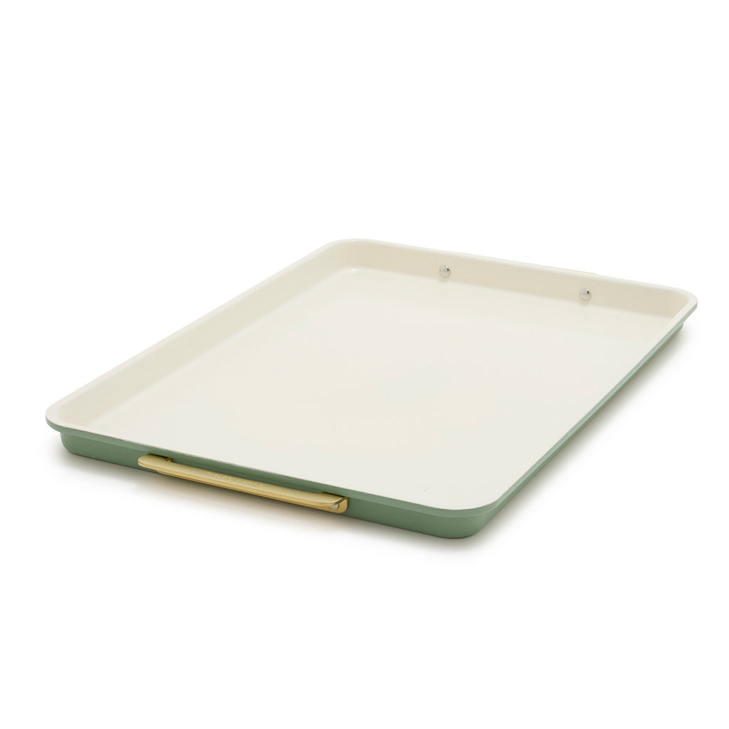 Reserve Bakeware 13" x 18" Half Sheet Pan | Sage