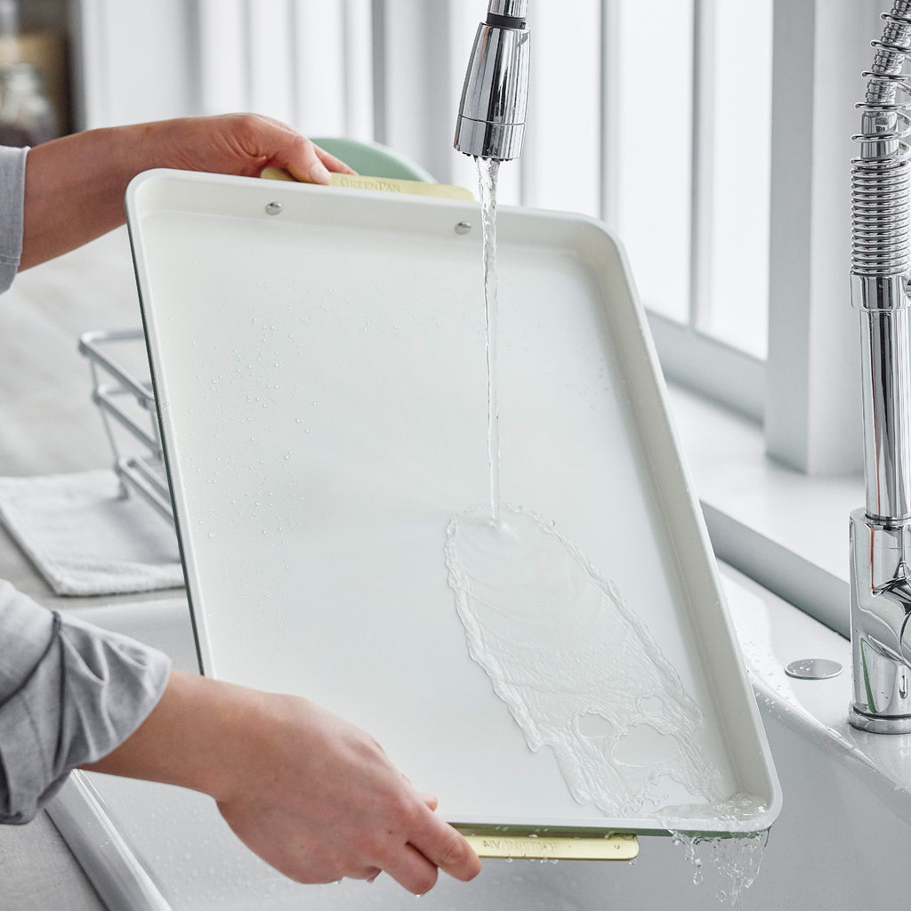 Reserve Bakeware 13" x 18" Half Sheet Pan | Sage - Image 7