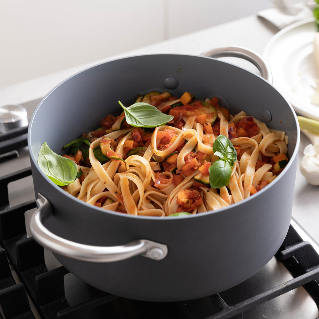 Lima Ceramic Nonstick 5-Quart Stockpot with Lid - Image 3