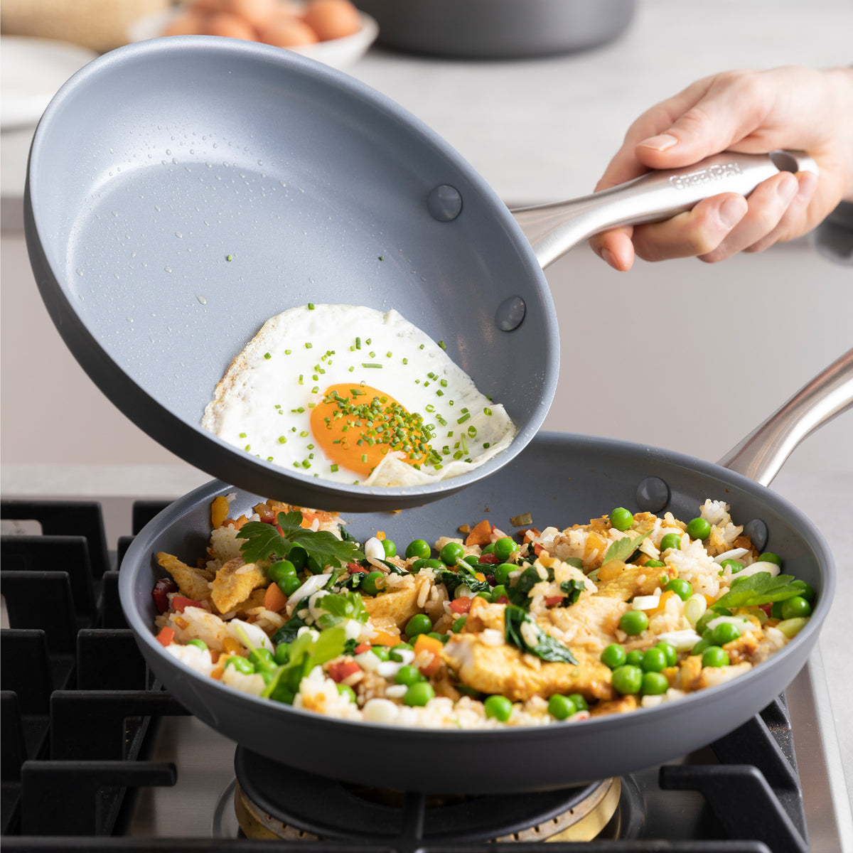 Lima Ceramic Nonstick 12-Piece Cookware Set - Image 3