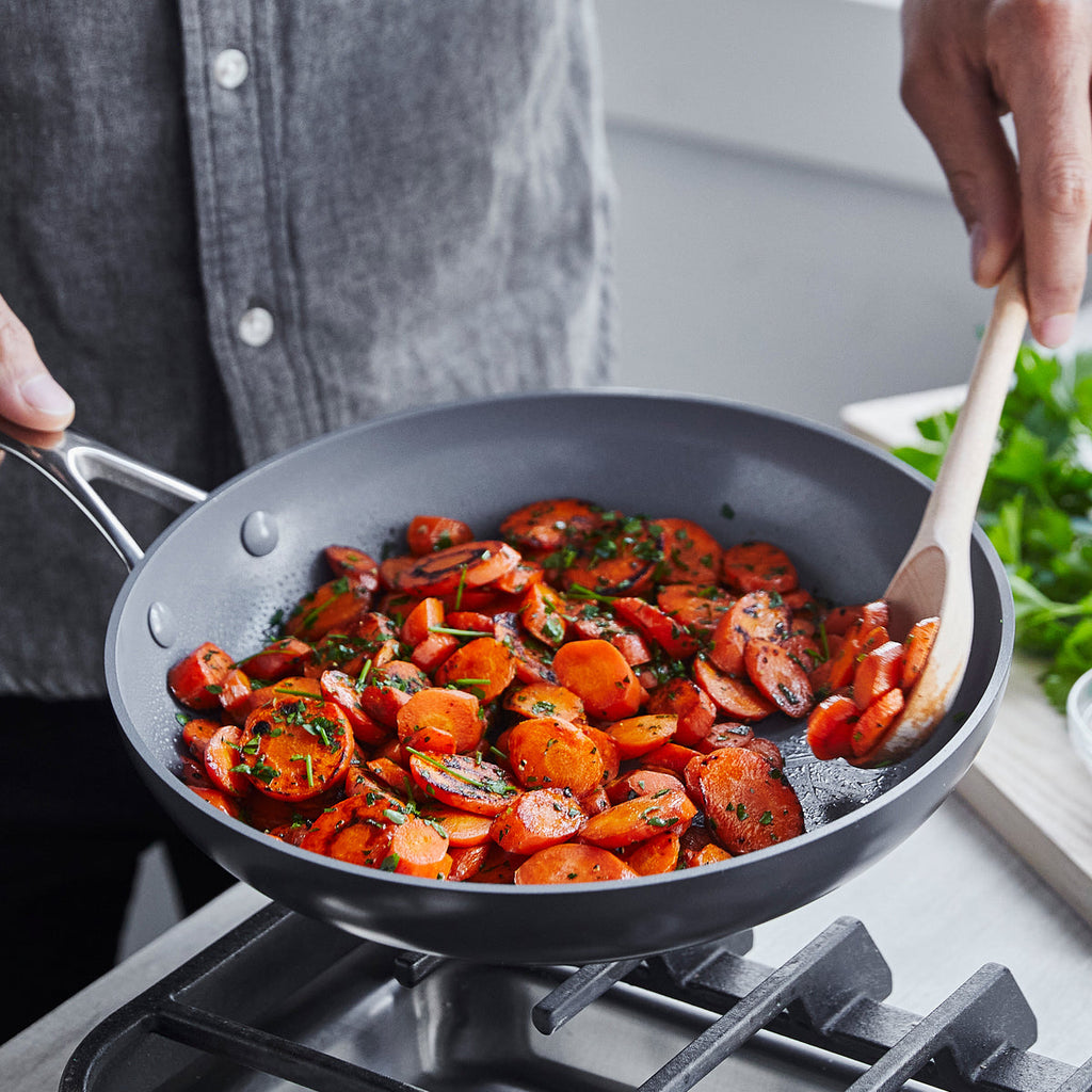 Valencia Pro Ceramic Nonstick 8" and 10" Frypan Set - Image 7