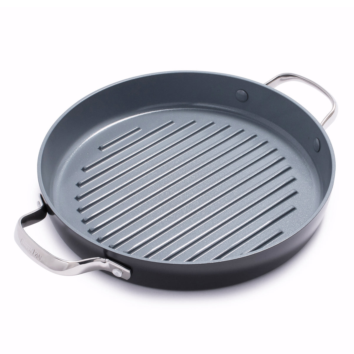 Valencia Pro Ceramic Nonstick 11" Round Grill Pan