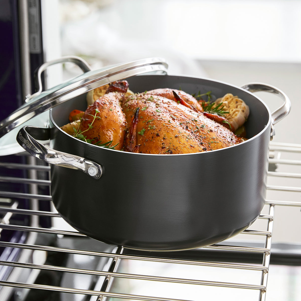 Valencia Pro Ceramic Nonstick 13-Piece Cookware Set - Image 5