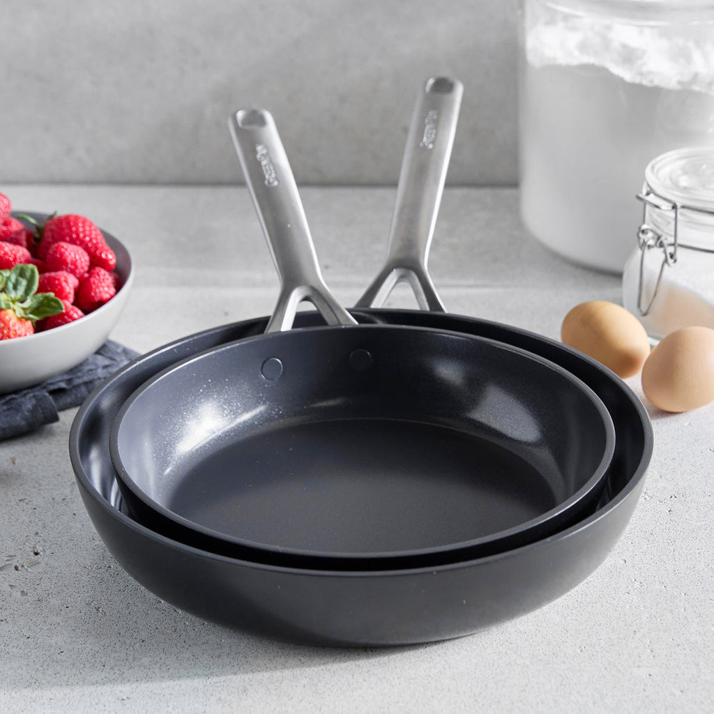 GP5 Infinite8 Ceramic Nonstick 9.5" and 11" Frypan Set - Image 5