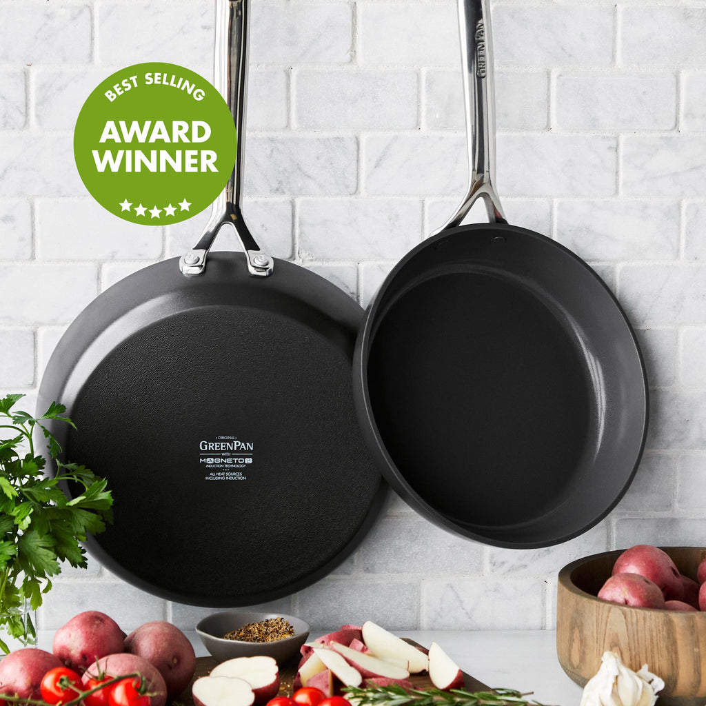 GP5 Infinite8 Ceramic Nonstick 9.5" and 11" Frypan Set - Image 2