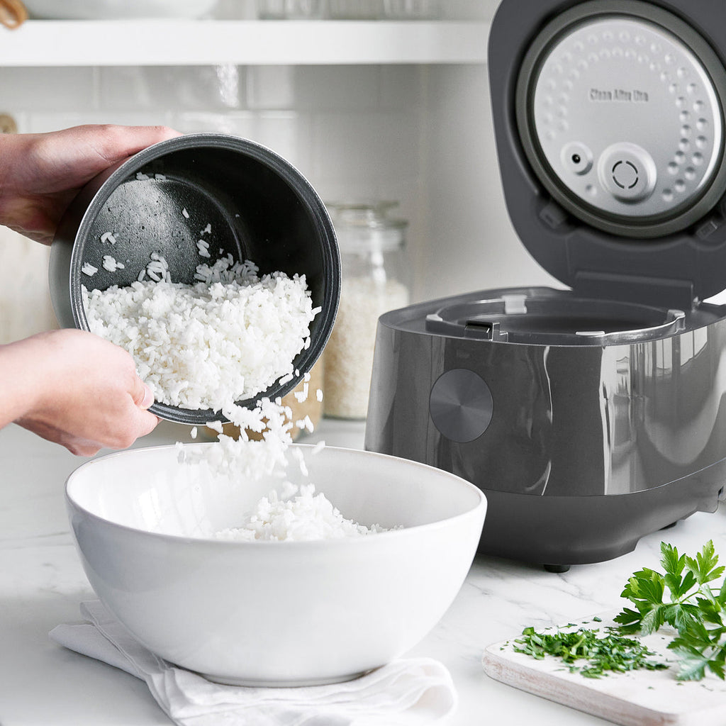 Bistro 8-Cup Carb-Reducing Rice Cooker | Graphite - Image 6