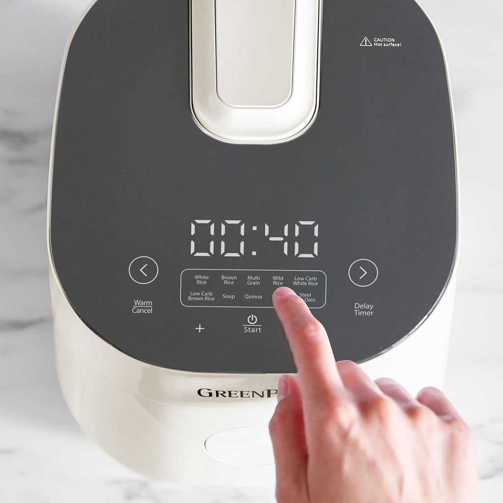 Bistro 8-Cup Carb-Reducing Rice Cooker | Cloud Cream - Image 5