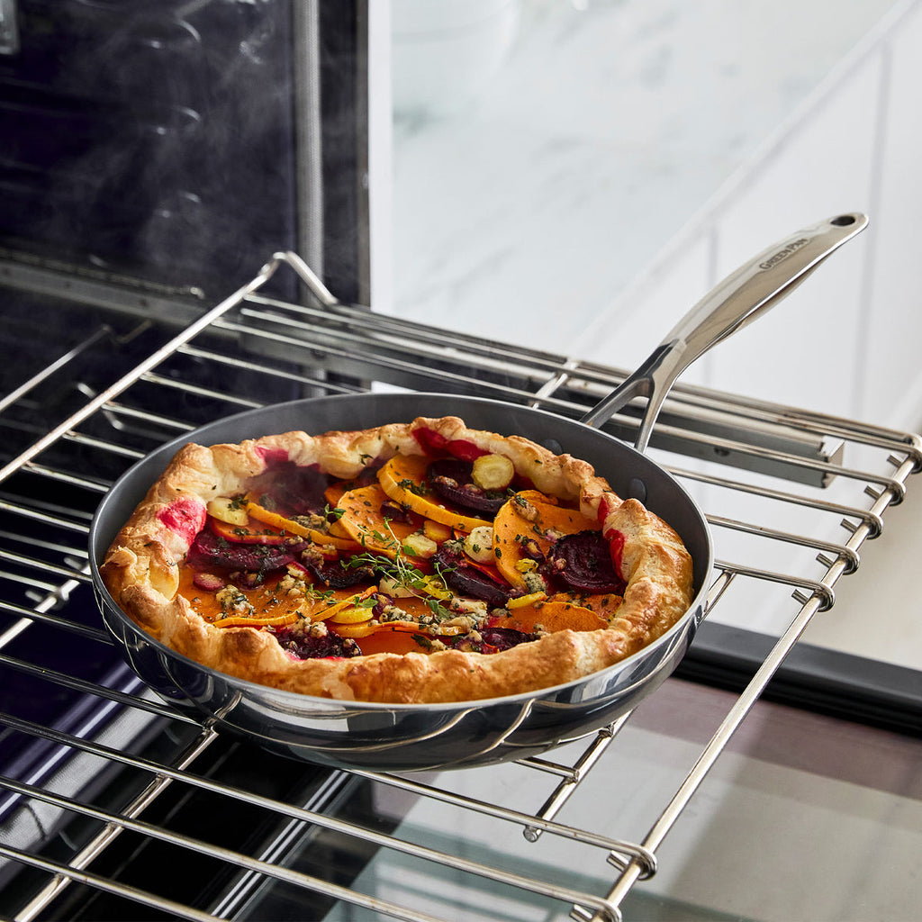 Valencia Pro Stainless Steel 12" Frypan - Image 4