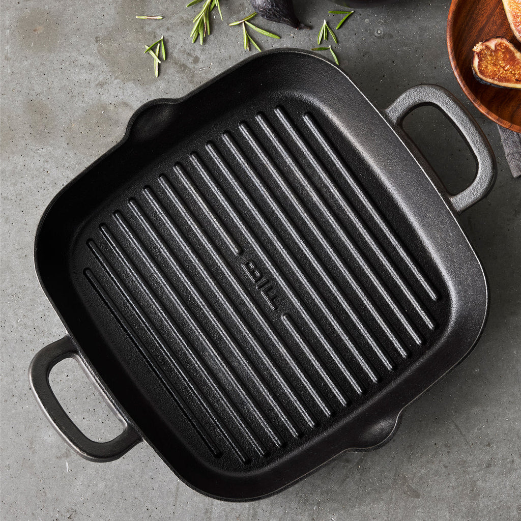 Bobby Flay by GreenPan 11" Cast Iron Square Grill Pan - Image 4
