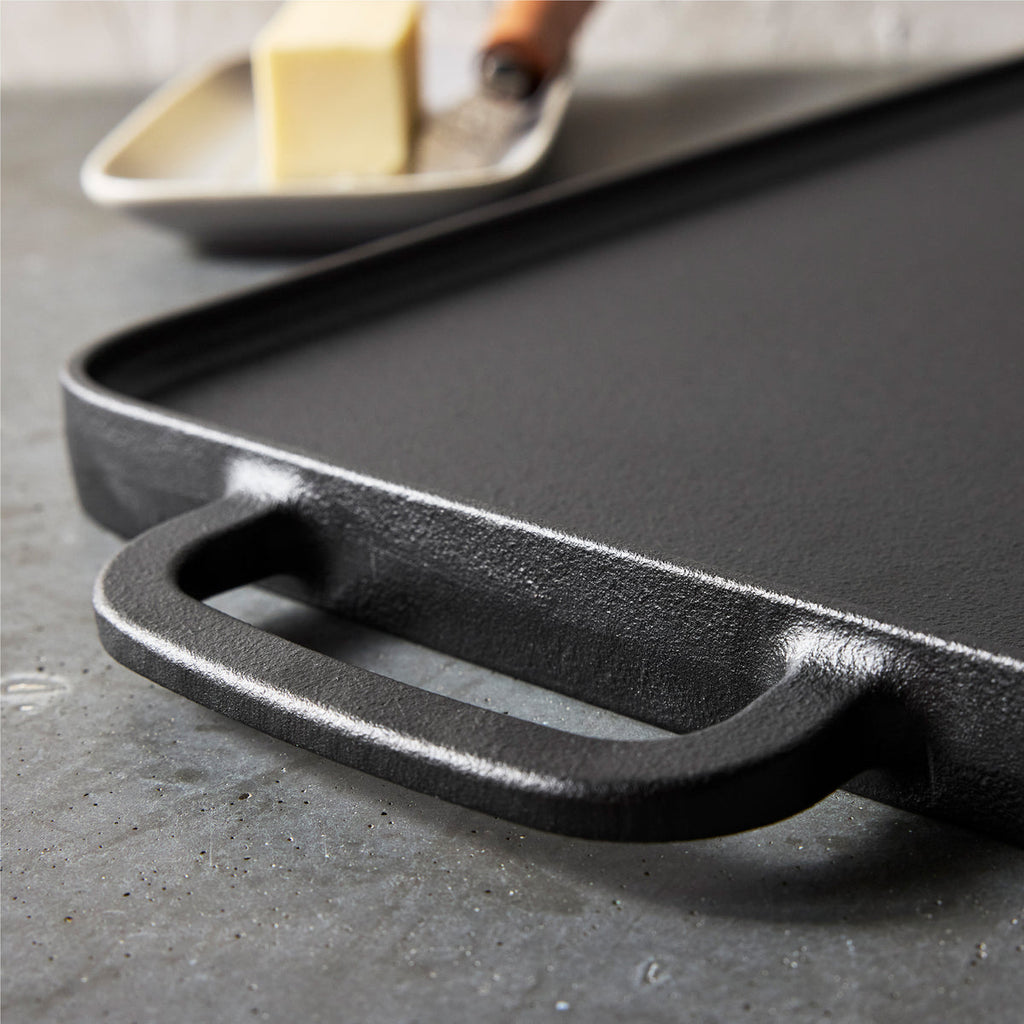 Bobby Flay by GreenPan 9.5" x 16.5" Reversible Cast Iron Grill Griddle - Image 10