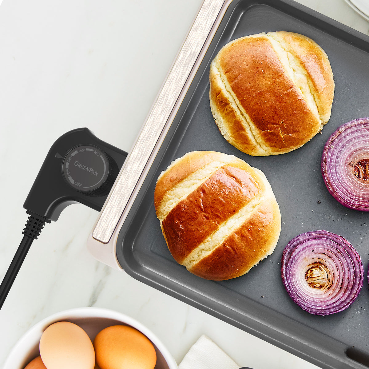 Advanced Griddle with Warming Drawer | Clay - Image 4