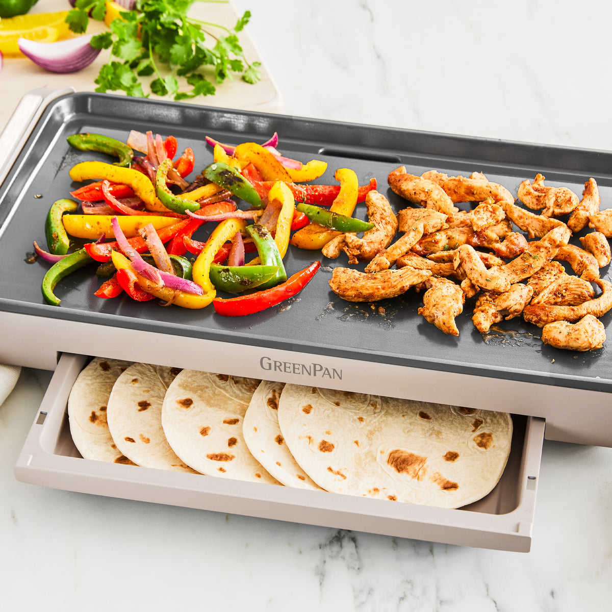 Advanced Griddle with Warming Drawer | Clay - Image 5