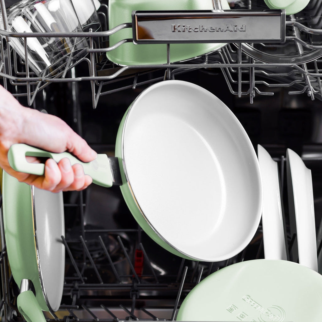 Dover Ceramic Nonstick 8" Frypan with Spatula | Pastel Green - Image 6