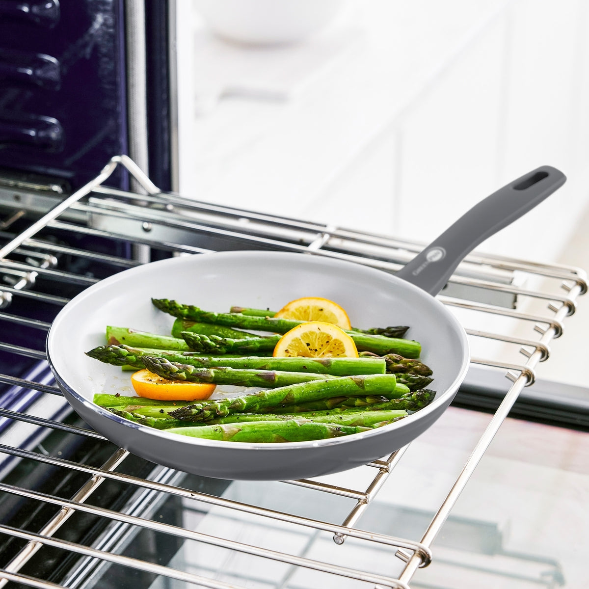 Dover Ceramic Nonstick 8", 10" and 12" Frypan Set - Image 4