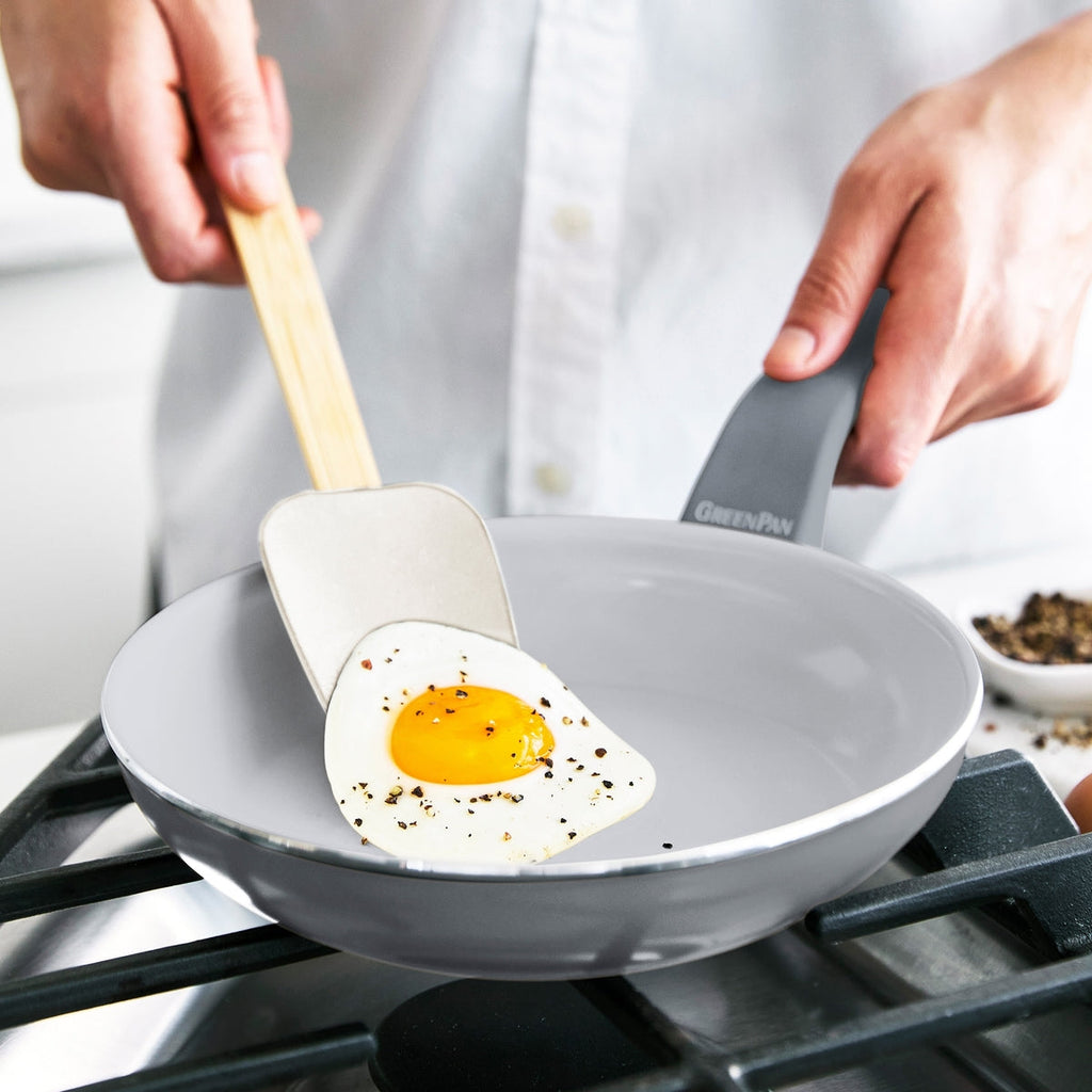 Dover Ceramic Nonstick 8" Frypan with Spatula | Charcoal Gray - Image 3