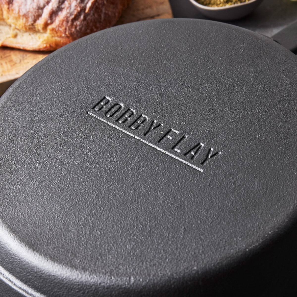 Bobby Flay by GreenPan 8" and 10" Cast Iron Frypan Set - Image 12