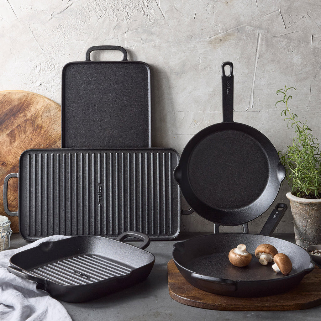 Bobby Flay by GreenPan 8" and 10" Cast Iron Frypan Set - Image 13