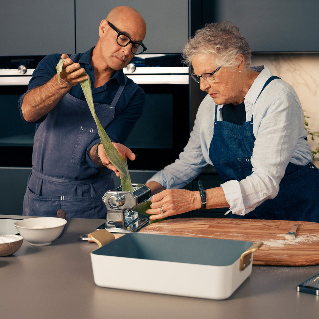 Stanley Tucci™ Ceramic Nonstick Lasagna Pan | Marino Blue - Image 10