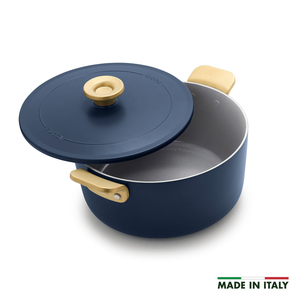 Stanley Tucci™ Ceramic Nonstick 6.5-Quart Dutch Oven | Marino Blue