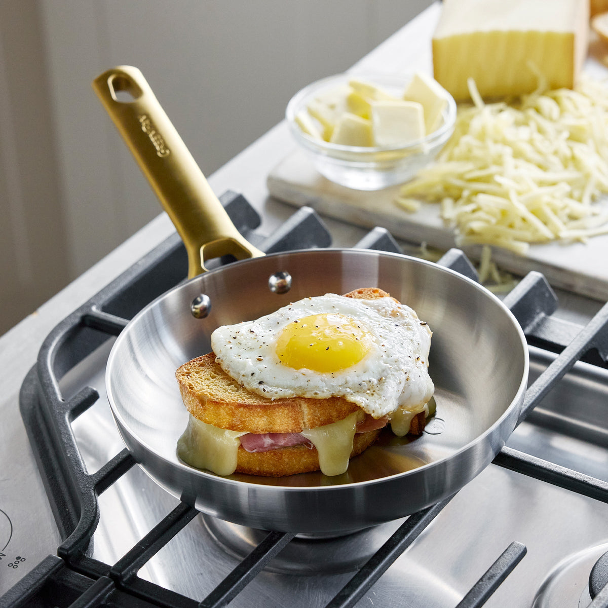 Reserve Stainless Steel 8" Frypan - Image 3