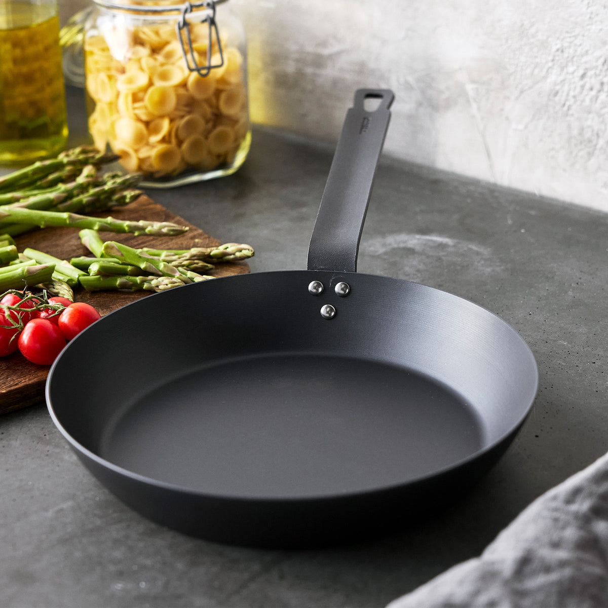 Bobby Flay by GreenPan 8", 10" and 12" Carbon Steel Frypan Set - Image 10