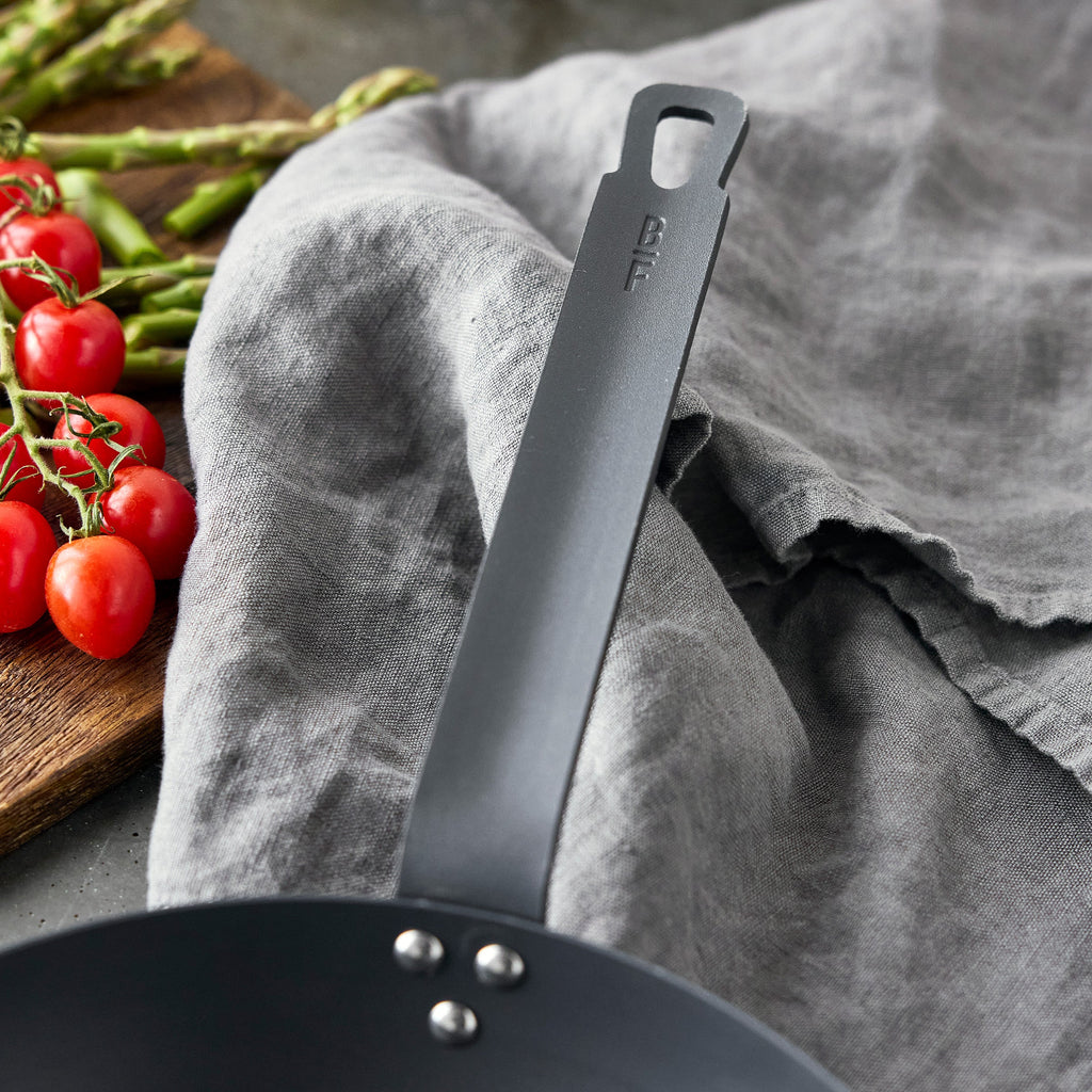 Bobby Flay by GreenPan 5-Piece Carbon Steel Set with Bobby at Home Cookbook - Image 11