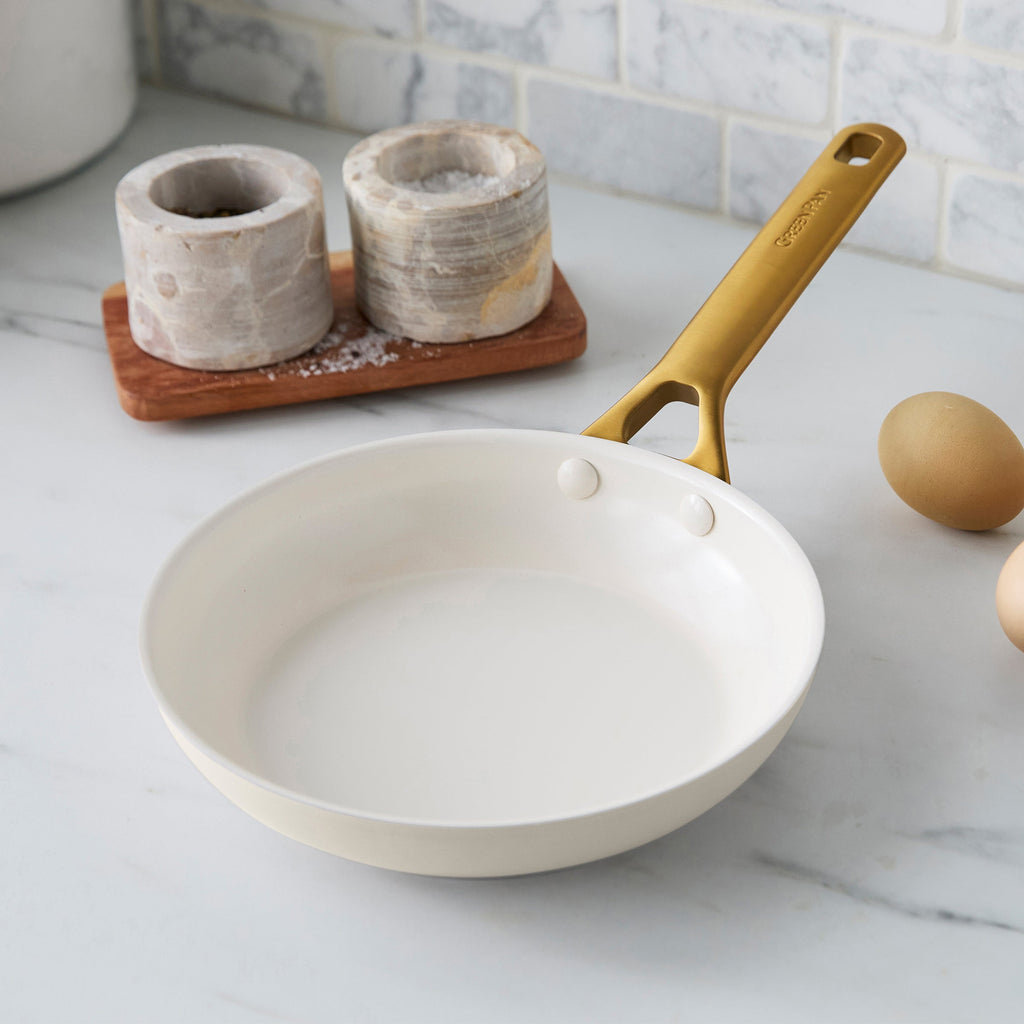 Reserve Pro Ceramic Nonstick 8" Frypan | Cream - Image 2