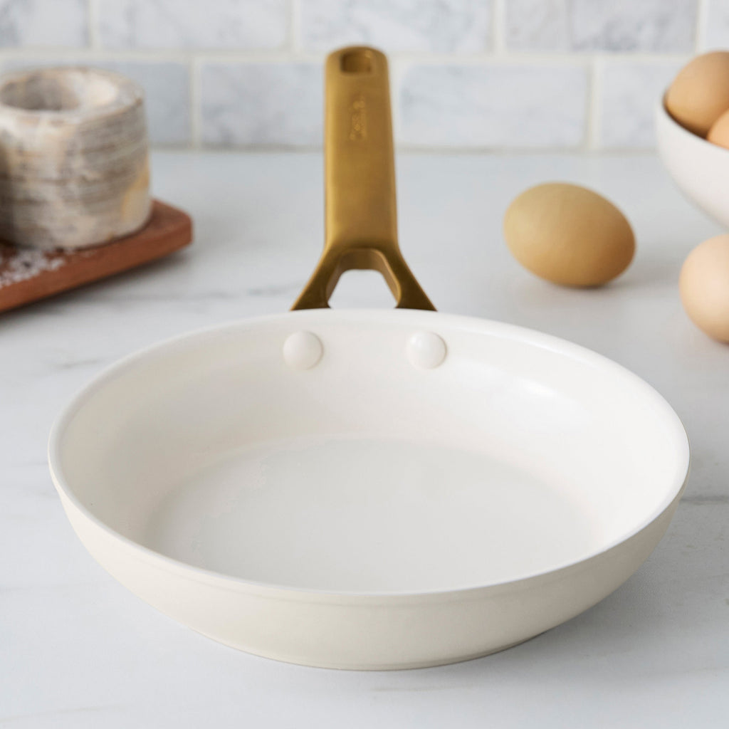 Reserve Pro Ceramic Nonstick 8" Frypan | Cream - Image 8