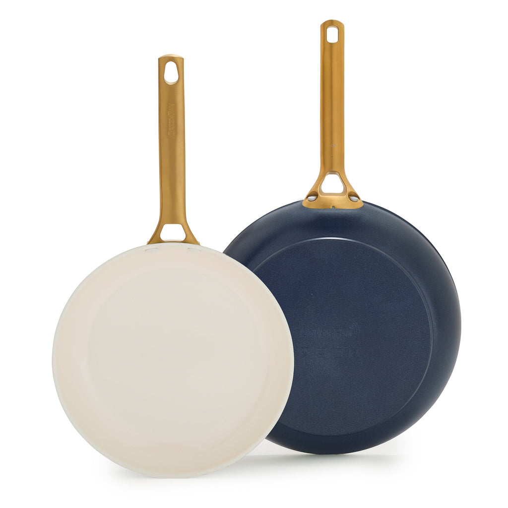 Reserve Pro Ceramic Nonstick 10" and 12" Frypan Set | Twilight