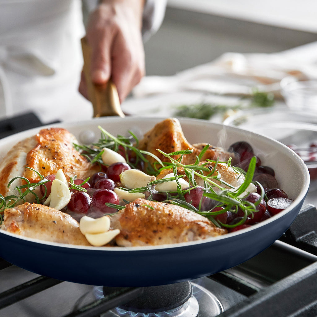 Reserve Pro Ceramic Nonstick 10" and 12" Frypan Set | Twilight - Image 6