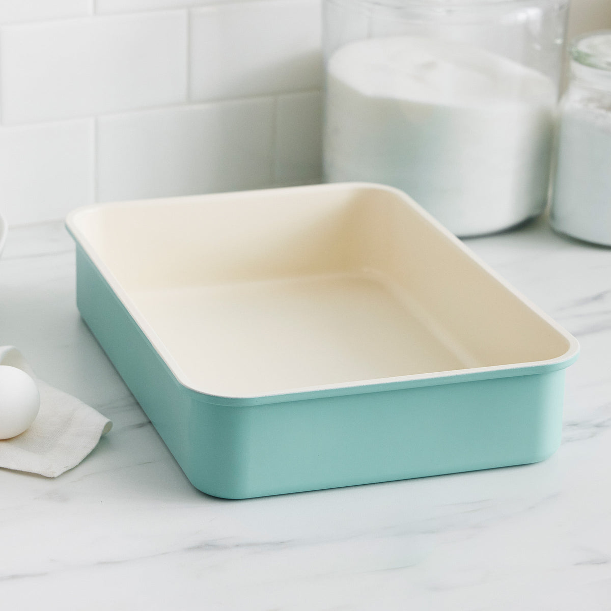 GreenLife Ceramic Nonstick 6-Piece Bakeware Set | Turquoise - Image 6