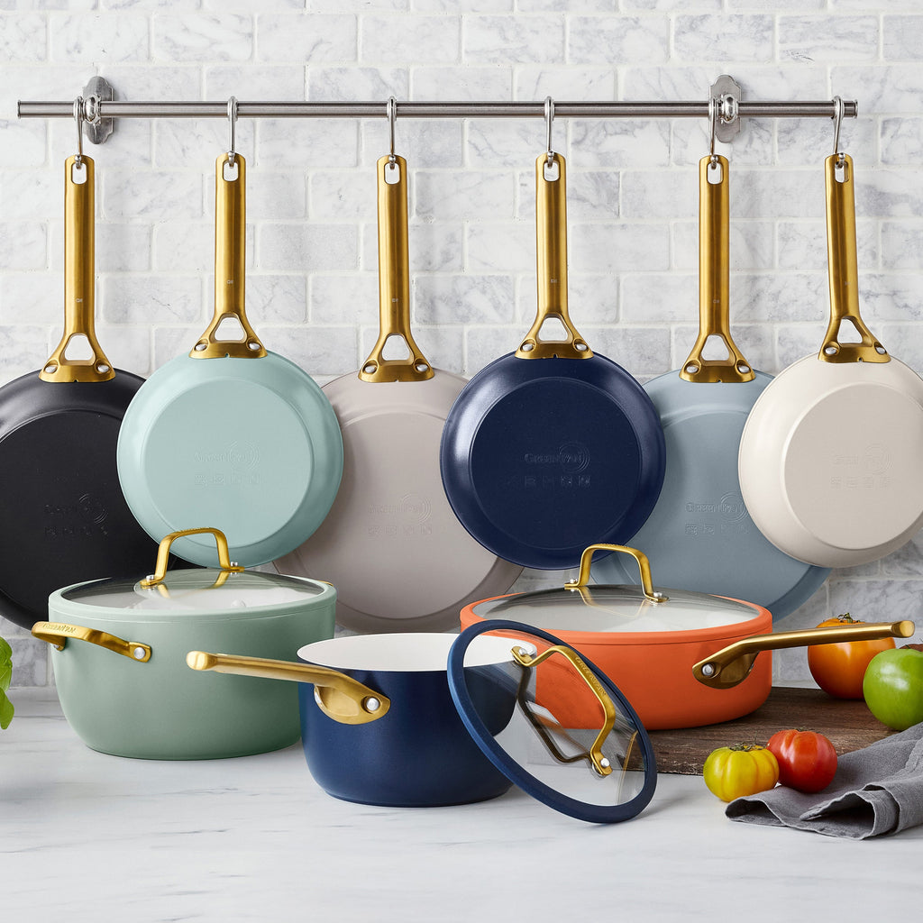 Reserve Pro Ceramic Nonstick 11-Piece Cookware Set | Moss - Image 14