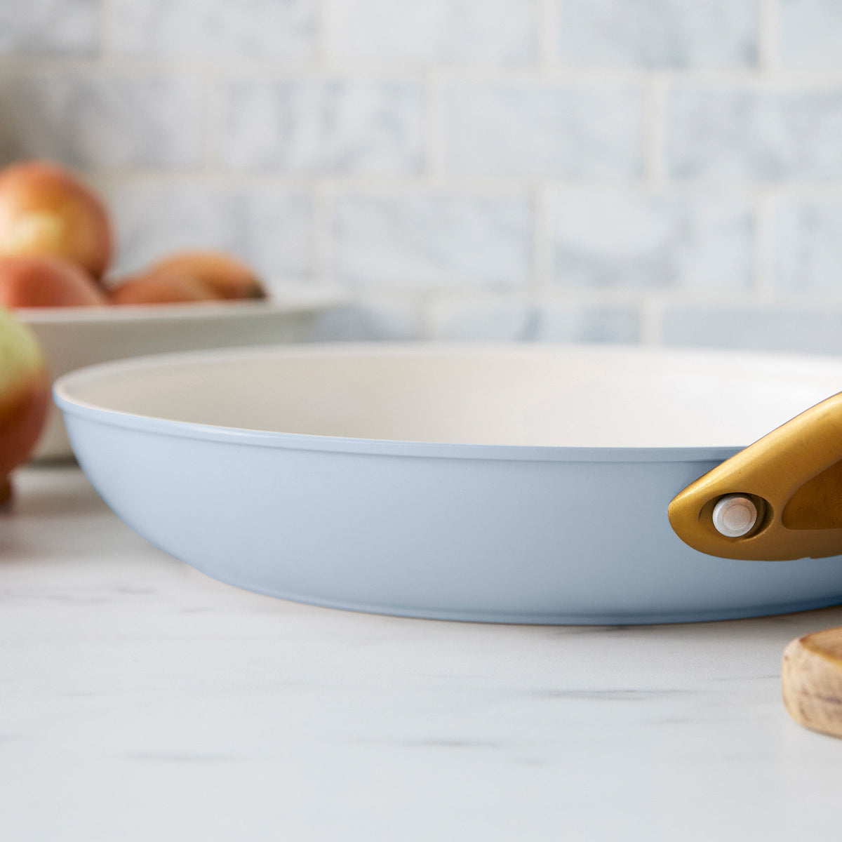 Reserve Pro Ceramic Nonstick 8", 10" and 12" Frypan Set | Glacier - Image 8