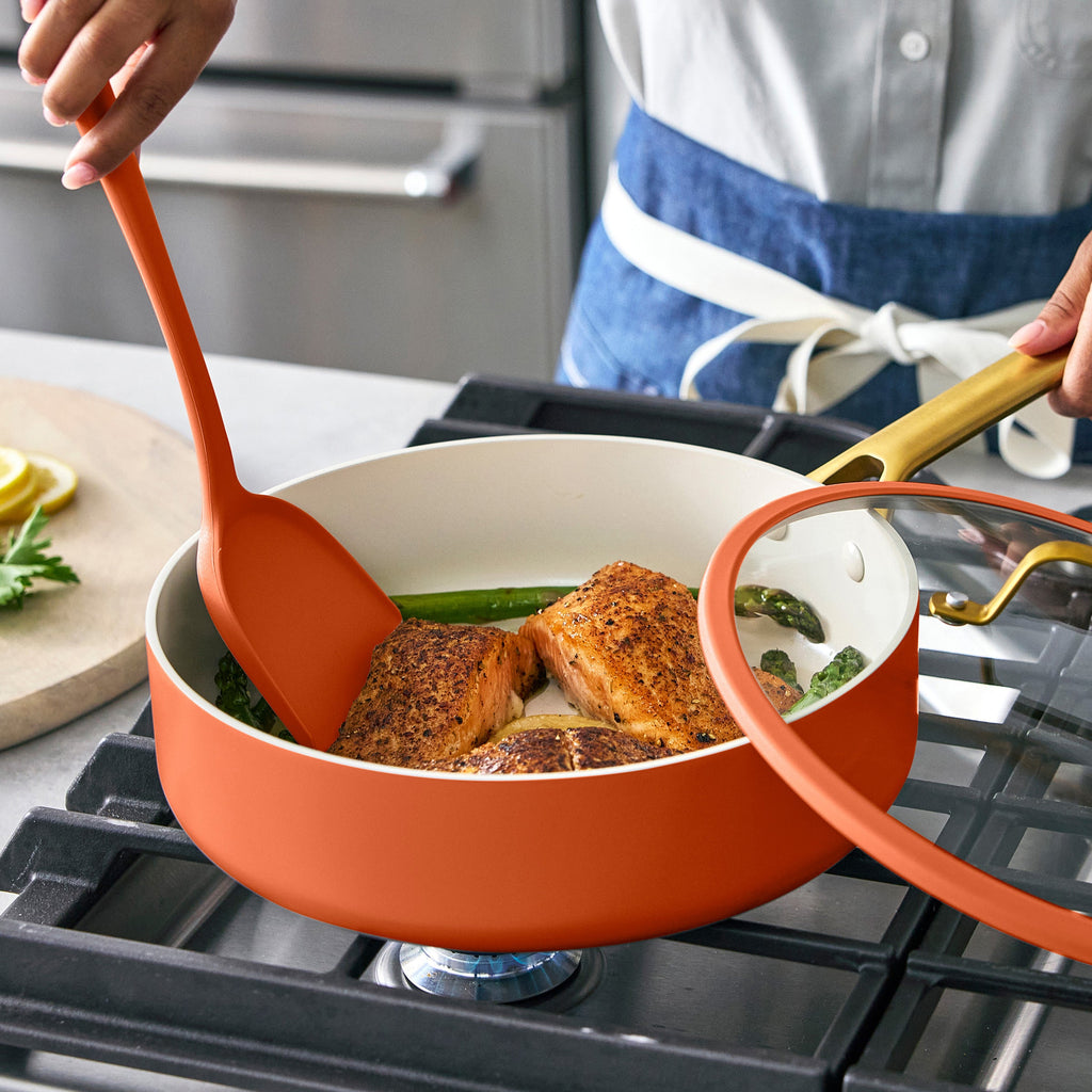 Reserve Pro Ceramic Nonstick 10-Piece Cookware Set | Harvest - Image 9