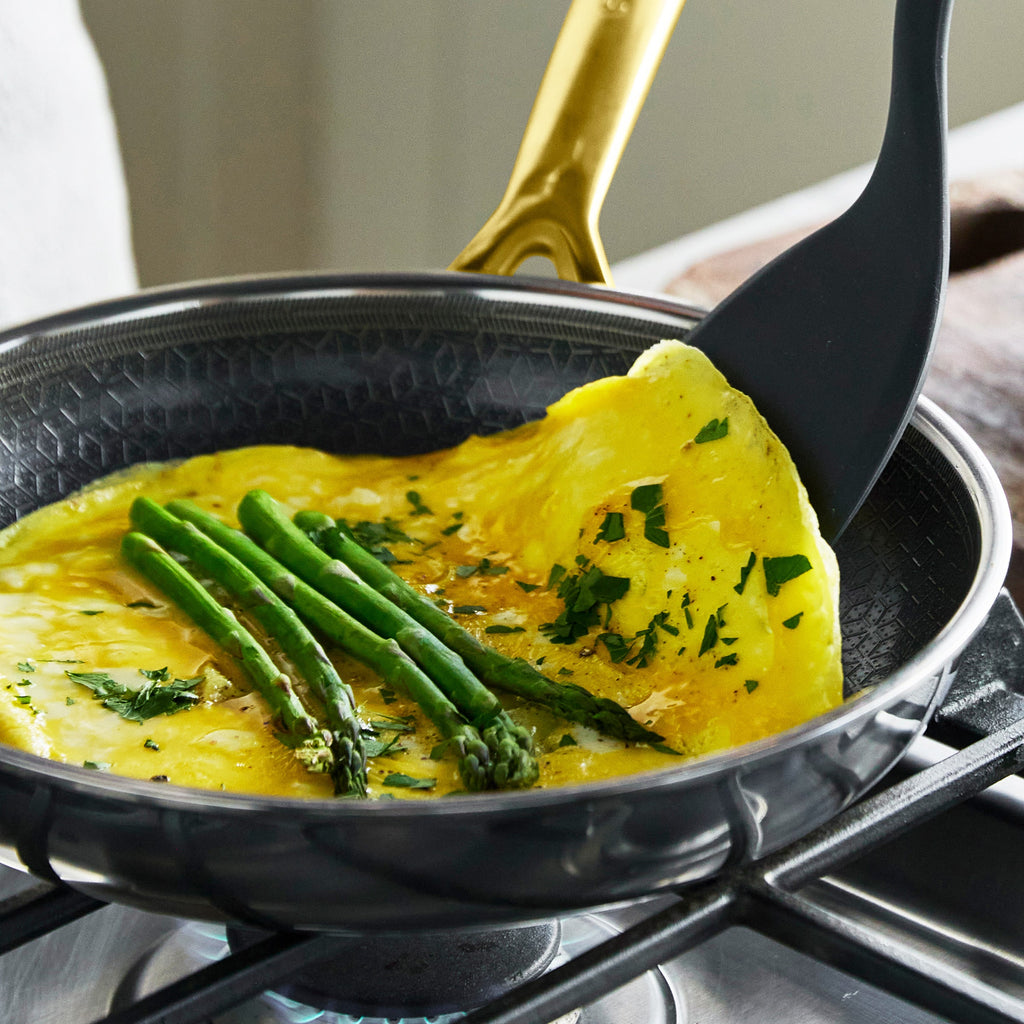 Spectra Gold Thermobond Hybrid Ceramic Nonstick 10" and 12" Frypan Set - Image 5