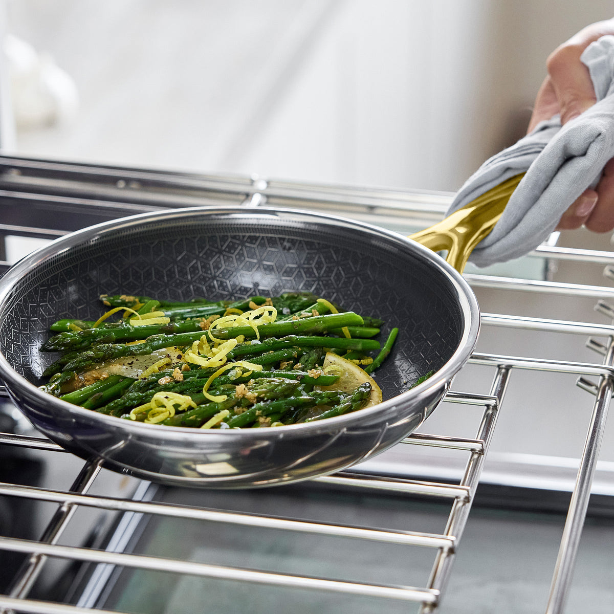 Spectra Gold Thermobond Hybrid Ceramic Nonstick 10-Piece Cookware Set - Image 13