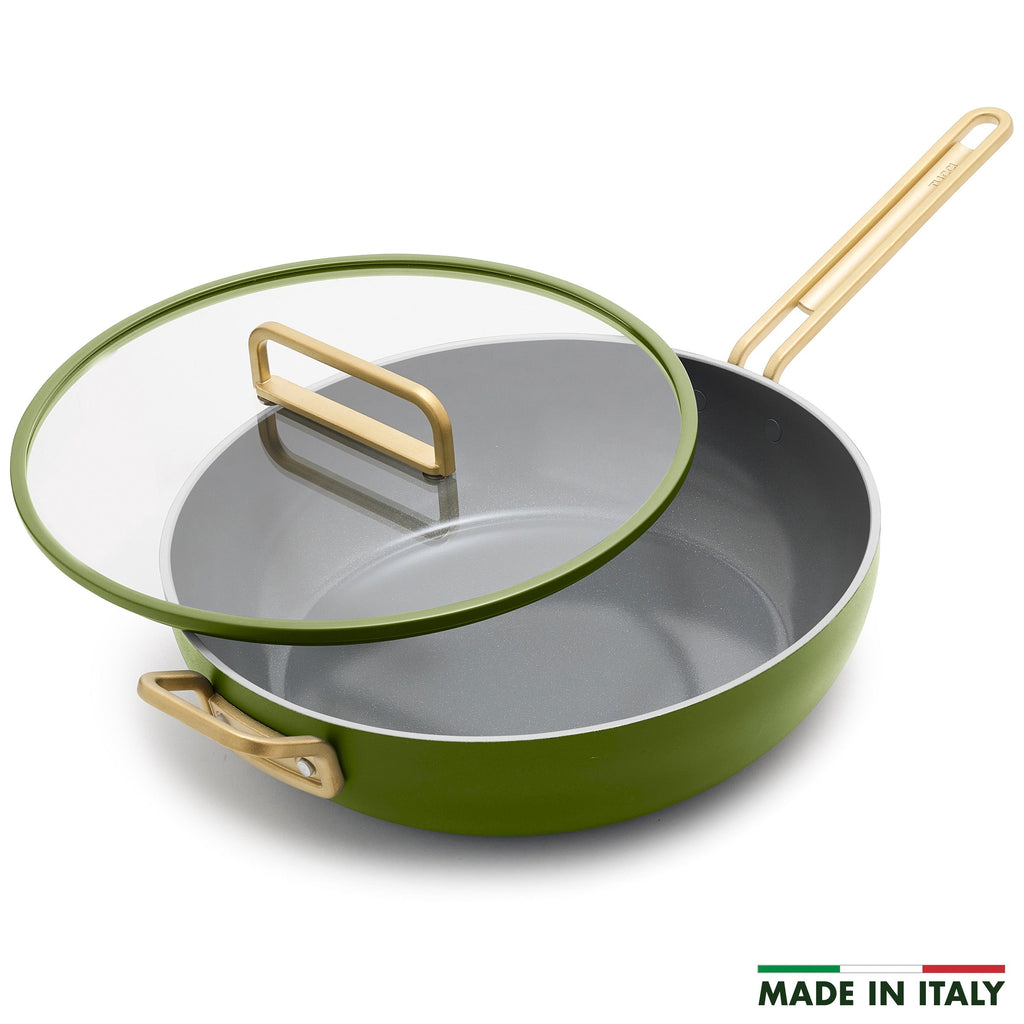 Stanley Tucci™ Ceramic Nonstick 6.5-Quart Essential Stanley Pan | Tuscan Olive