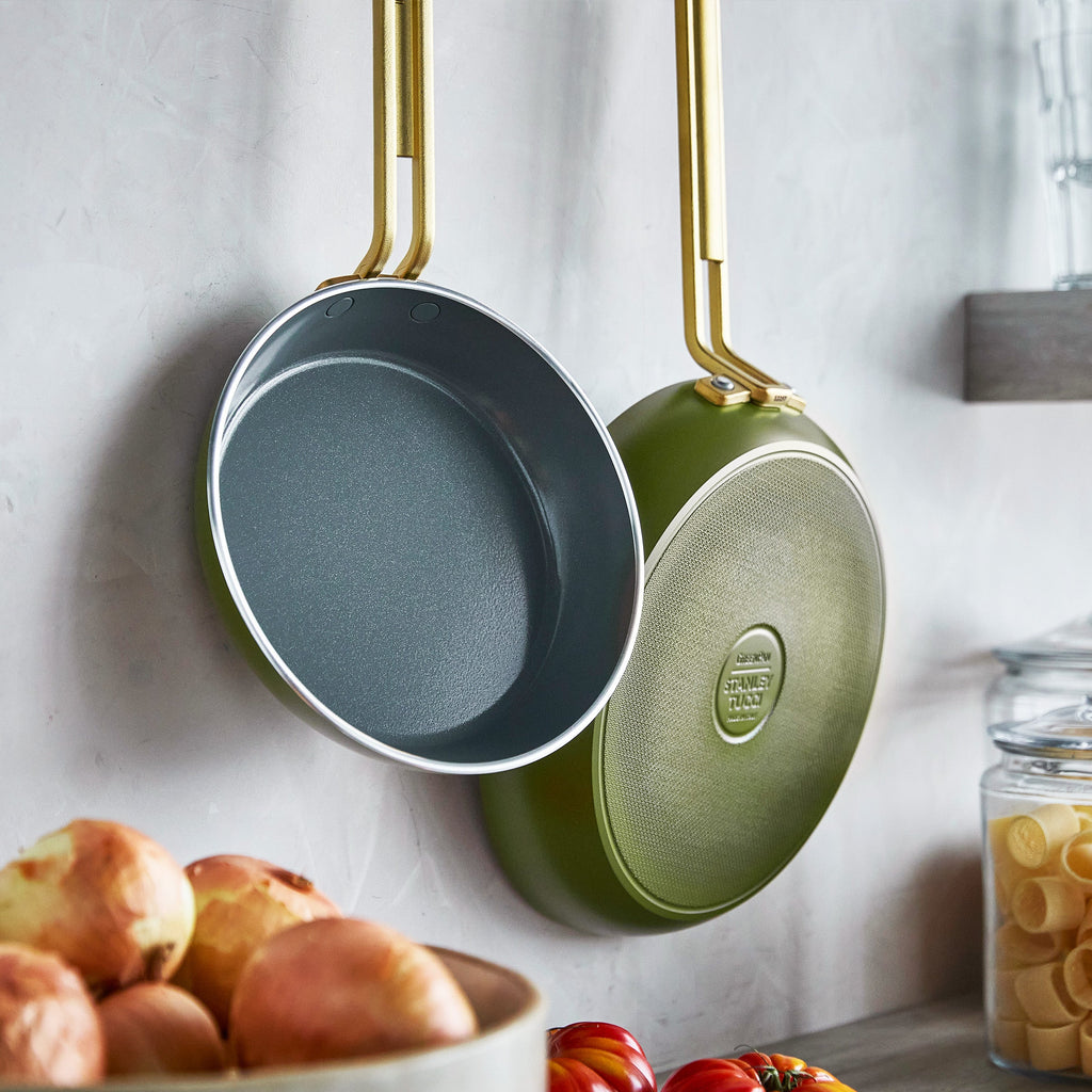 Stanley Tucci™ Ceramic Nonstick 11-Piece Cookware Set | Tuscan Olive - Image 4