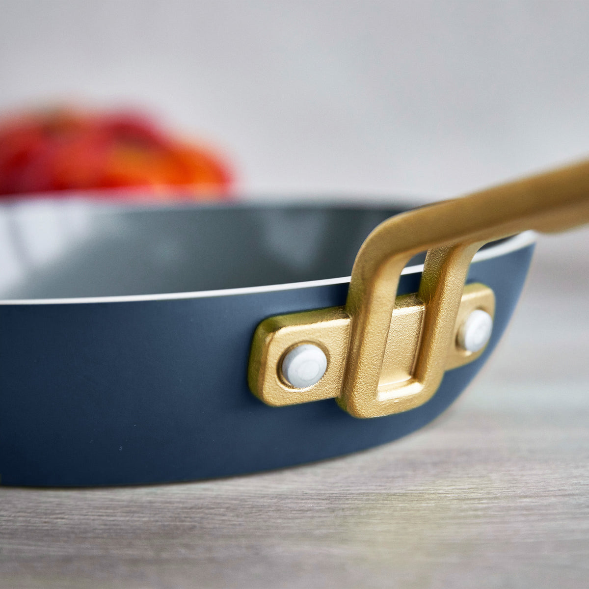 Stanley Tucci™ Ceramic Nonstick 8", 10" and 12" Frypan Set | Marino Blue - Image 7