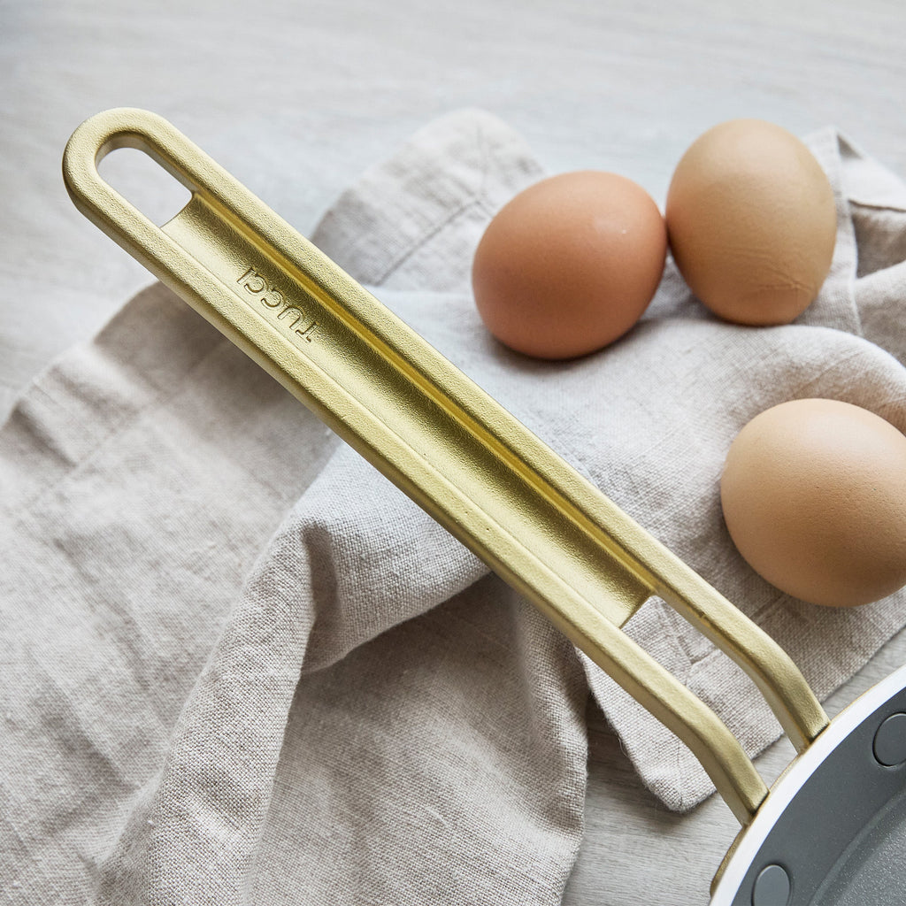 Stanley Tucci™ Ceramic Nonstick 10" Crepe and Omelette Pan | Carrara White - Image 8