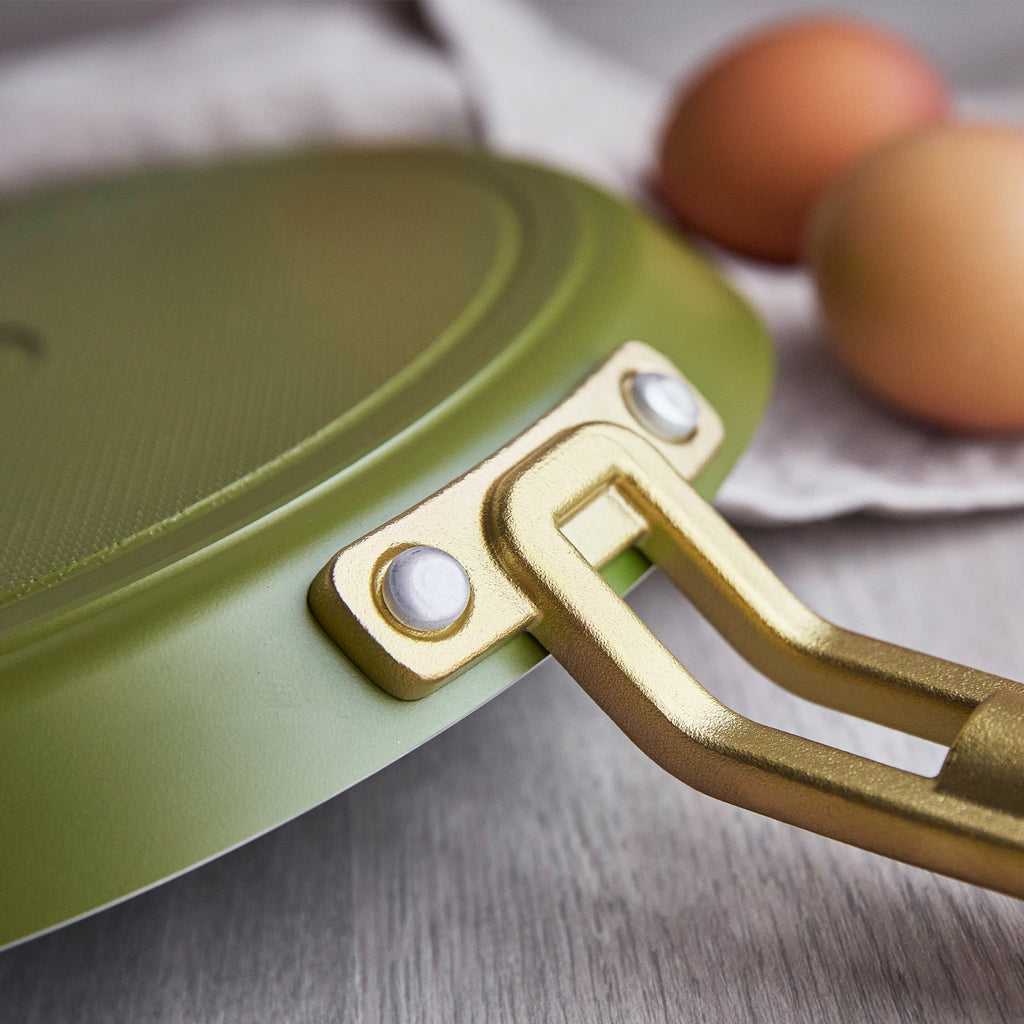 Stanley Tucci™ Ceramic Nonstick 10" Crepe and Omelette Pan | Tuscan Olive - Image 12