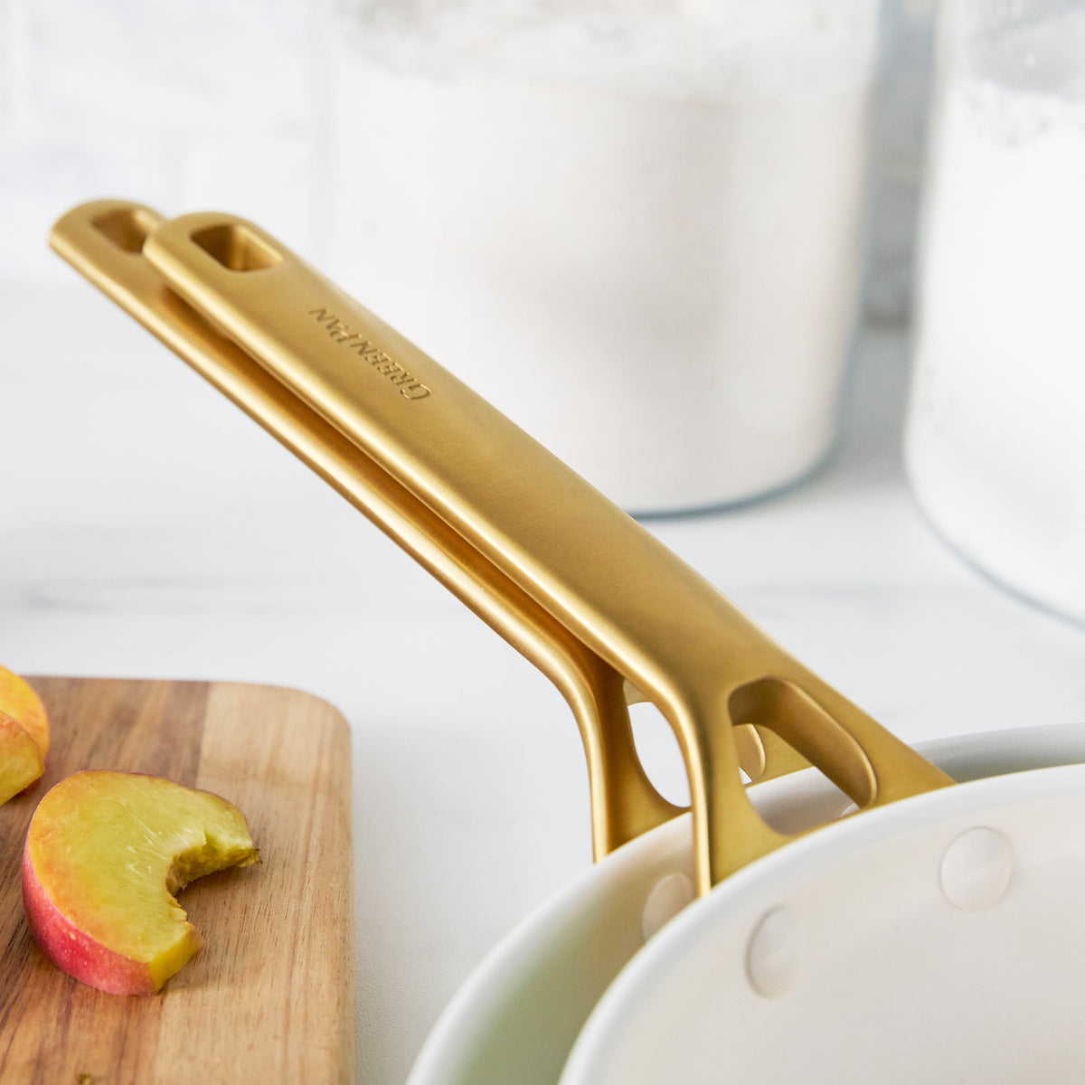 Reserve Pro Ceramic Nonstick 10" and 12" Frypan Set | Macadamia - Image 7