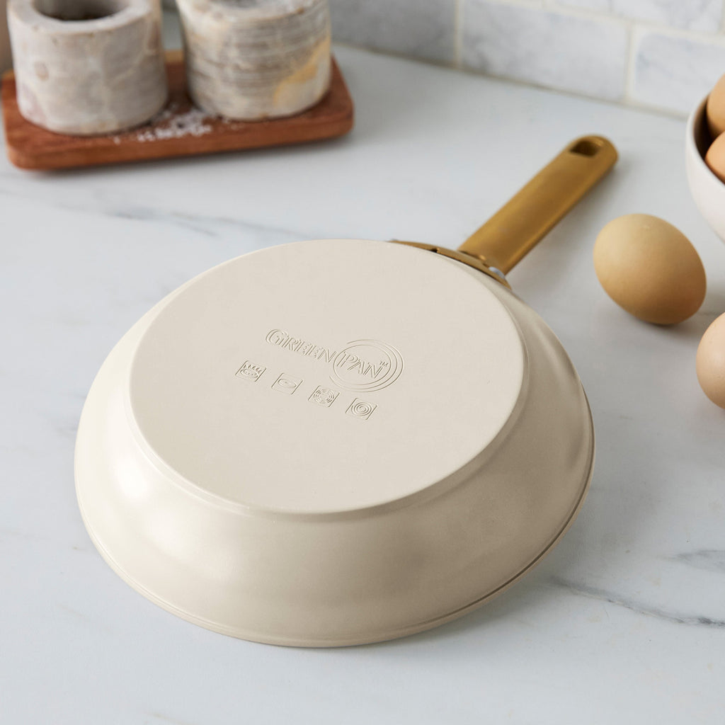 Reserve Pro Ceramic Nonstick 8", 10" and 12" Frypan Set | Macadamia - Image 8