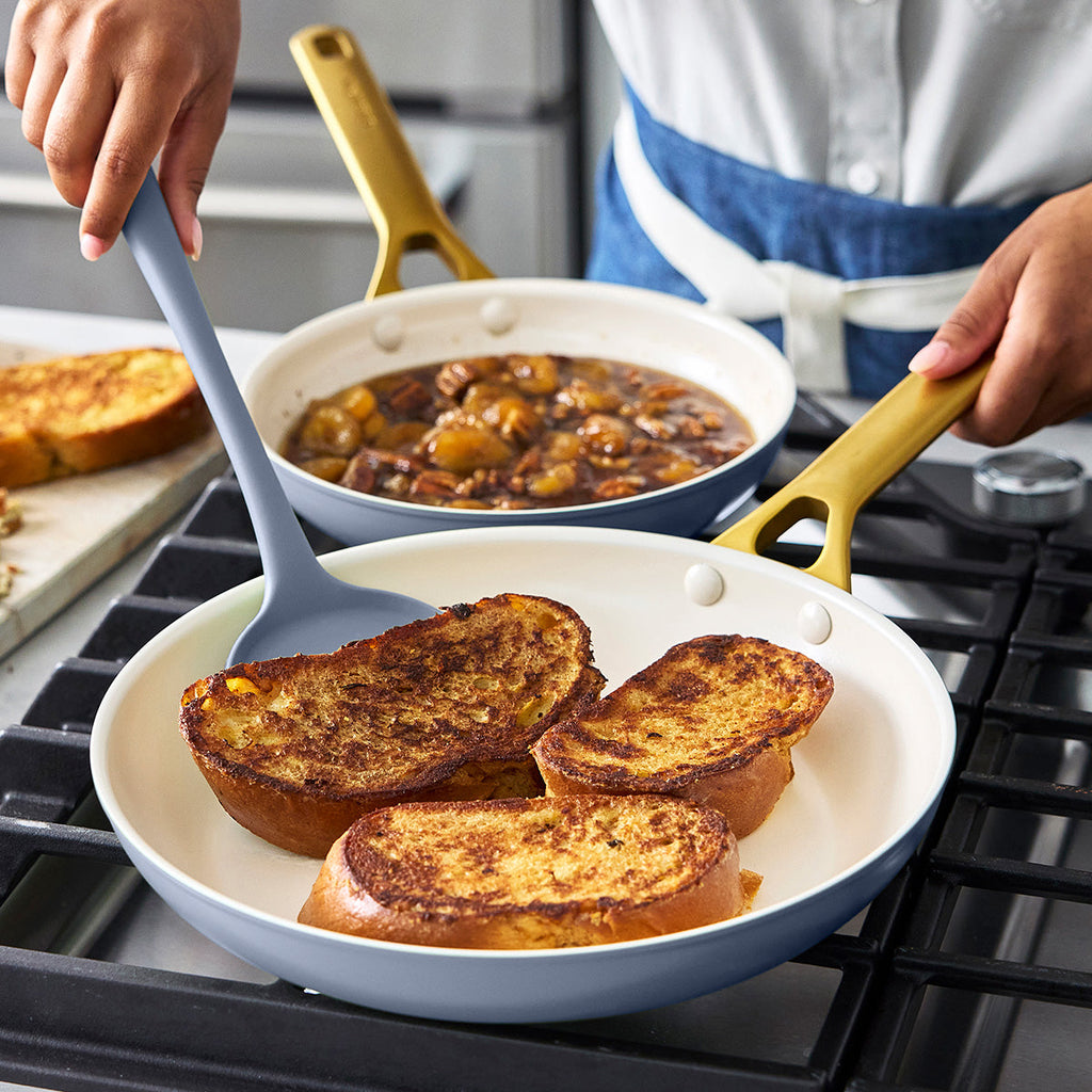 Reserve Pro Ceramic Nonstick 10" and 12" Frypan Set | Ocean - Image 4