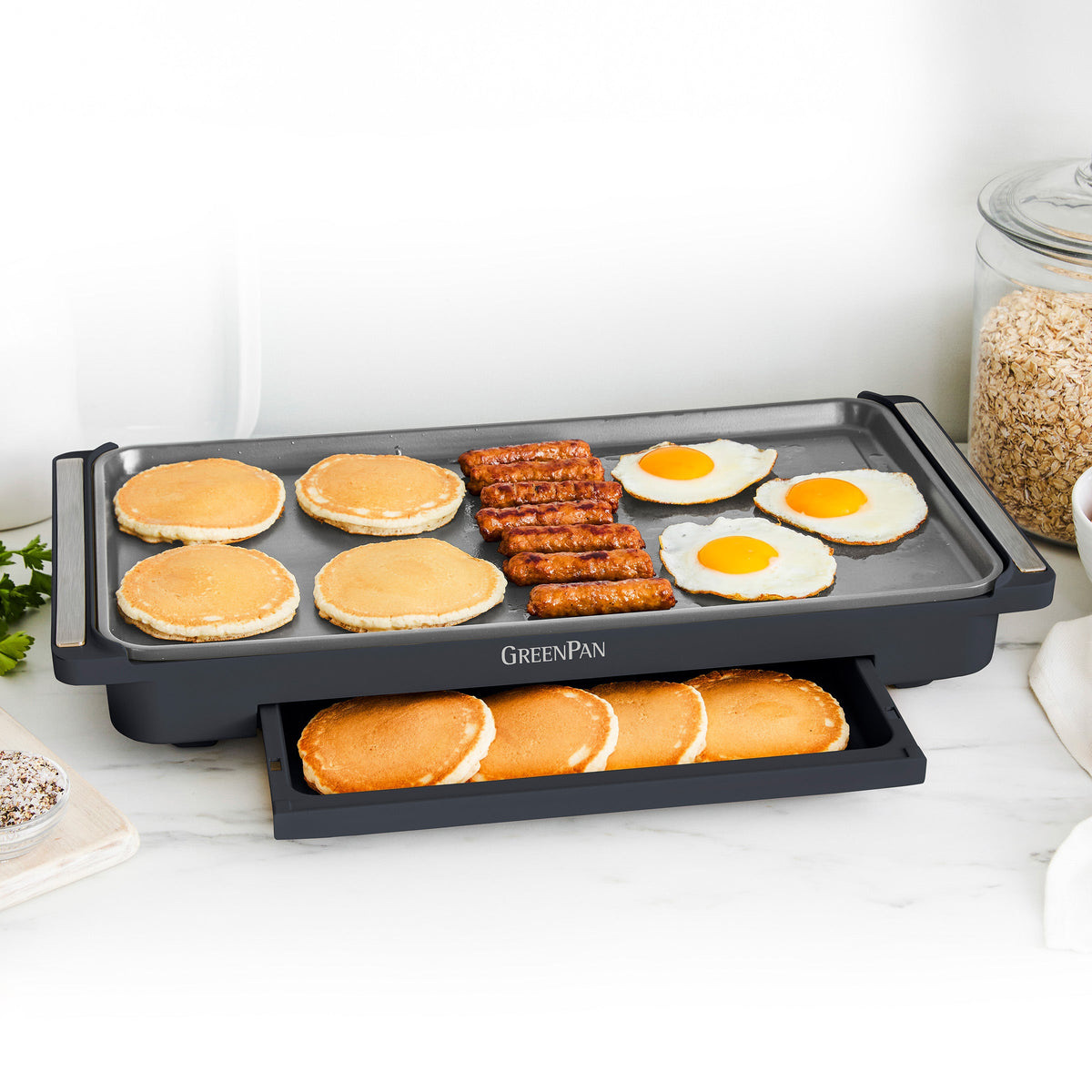 Advanced Griddle with Warming Drawer | Graphite - Image 2