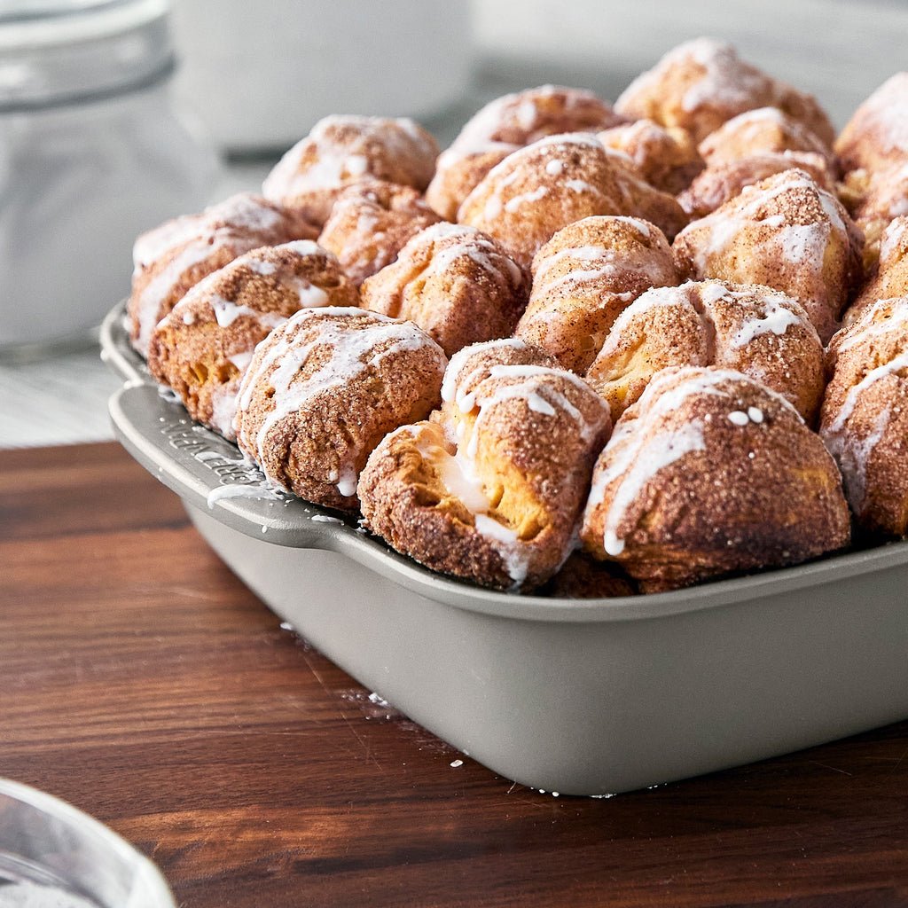 Premiere Ovenware Ceramic Nonstick 8" x 8" Square Baker | Taupe - Image 5