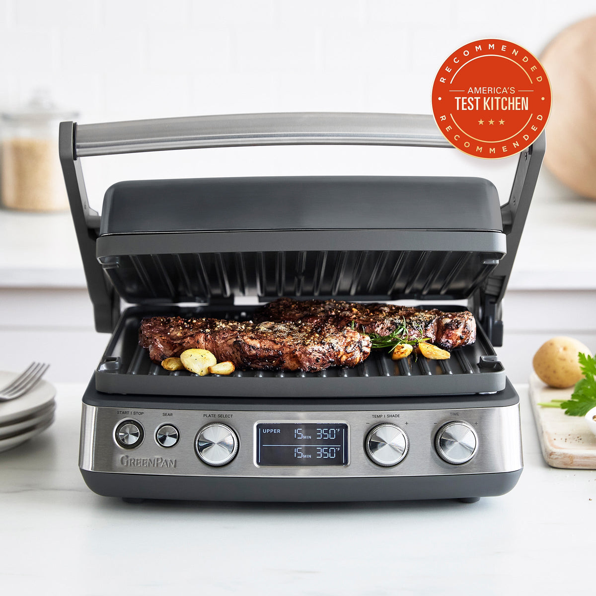 Elite Multi Grill & Griddle | Graphite - Image 2
