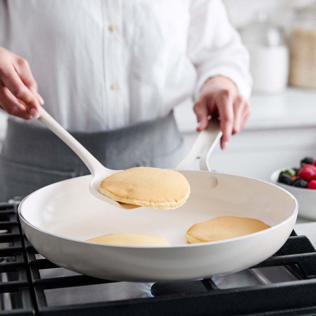 Nova Gallery Ceramic Nonstick 12" Frypan | Cream - Image 6