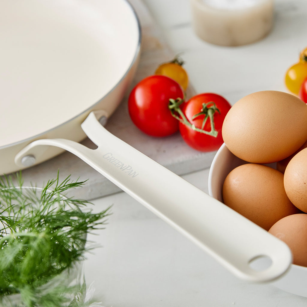 Nova Gallery Ceramic Nonstick 12" Frypan | Cream - Image 8